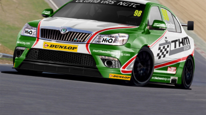 ŠKODA OCTAVIA VSTUPUJE DO BRITISH TOURING CAR CHAMPIONSHIP