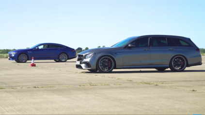 DRAG RACE MERCEDES AMG GT PROTI AMG E63 S