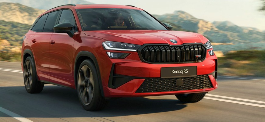 Nová Škoda Kodiaq RS oficiálne. Z nuly na stovku je rýchlejšia ako Octavia RS!