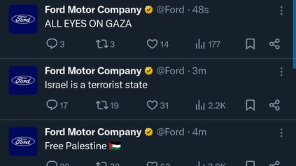 FORD MÁ NA SOCIÁLNEJ SIETI X NEPRÍJEMNÝ ŠKANDÁL. NA JEHO ÚČTE SA OBJAVILI ANTISEMITSKÉ SPRÁVY